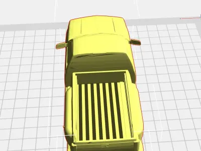 1995 Chevy K1500 With Step-side Bed 3D print model