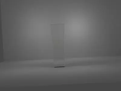 Vase 3D Model wall light with two lights Free 3D model