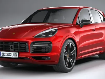 Porsche Cayenne GTS 2020 3D model