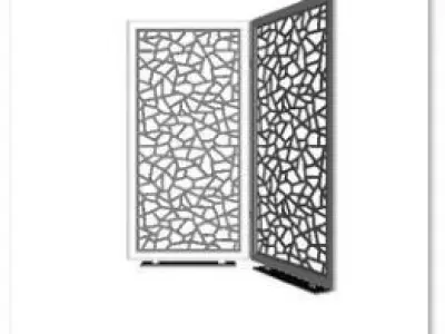 Moucharabie Panel Free 3D model