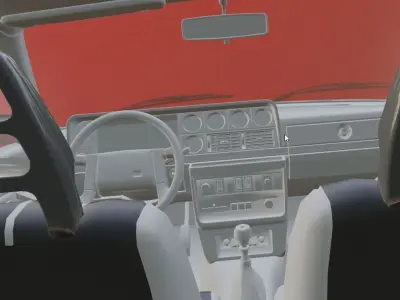 Volvo 242 Free 3D model