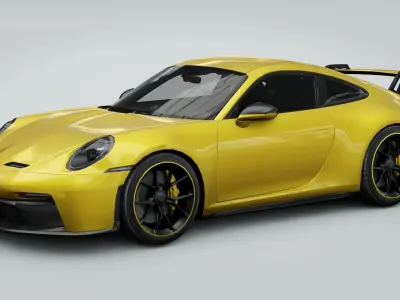 Porsche 911 GT3 992 3D model