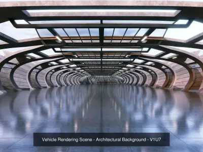 Modern Architectural Background Pack III - 3 in 1 Collection by Generic3D