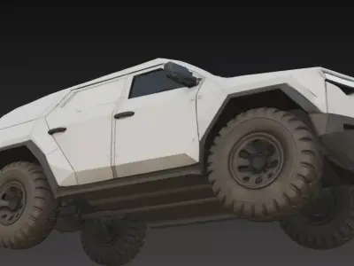 Urban Phantom Tactical Concept SUV 3D print model