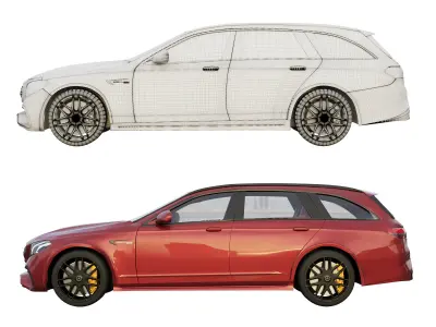 Mercedes-AMG E63 S Wagon 3D model