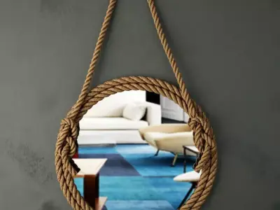 Top Rope Mirror 3D model