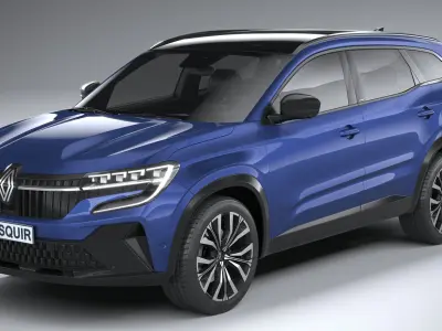 Renault Espace 2023 3D model