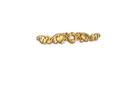 Classic decor ornament 173 3D model