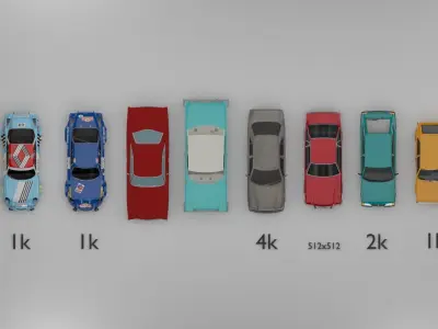 Cars Collection 3D model by tlhhayat1