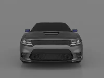 Dodge Charger SRT Hellcat Ready to Print STL Files 3D print model