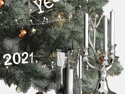 Christmas tree 2 3D model