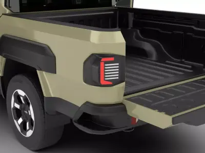 Kia Tasman 2026 HQ 3d model 3D model