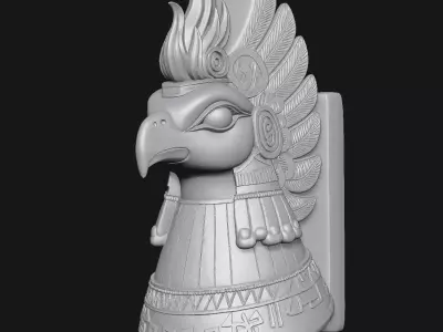 bird sculpture 3D print model purchase