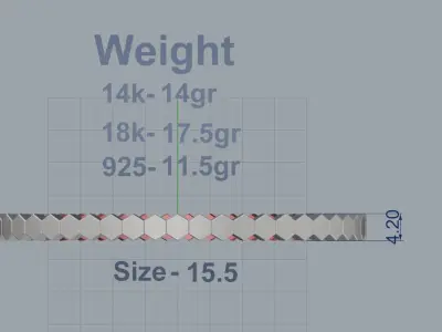 Chaumet Bracelet  3D print model