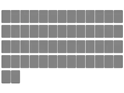 Playing cards 3D model