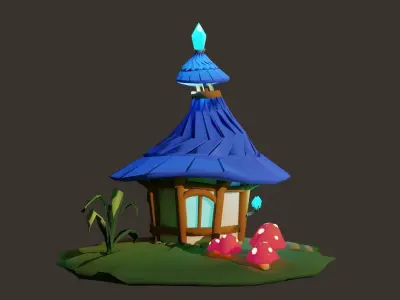 Fairy House Free 3D model