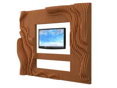 Parametric TV 3D model 08 3D model