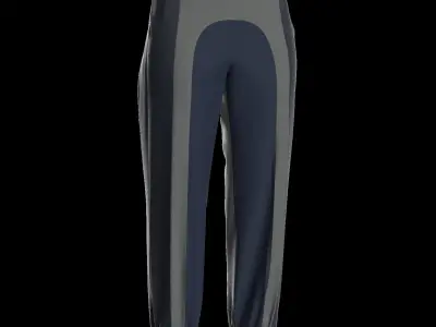 Female sweatpant 3D model