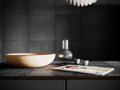 Valcucine Forma Mentis Dark 3D model
