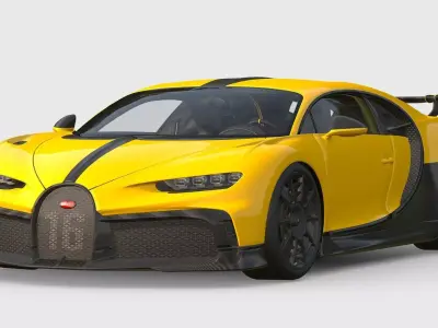 Bugatti Chiron Pur Sport 3D model