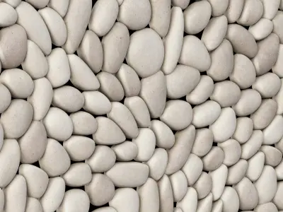 Pebble decor panel n1a 3D model