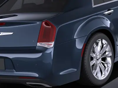 Chrysler 300 2015 VRAY 3D model