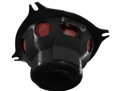 Speaker subwoofers for car stereos 3D model