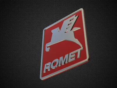 romet logo 3D model