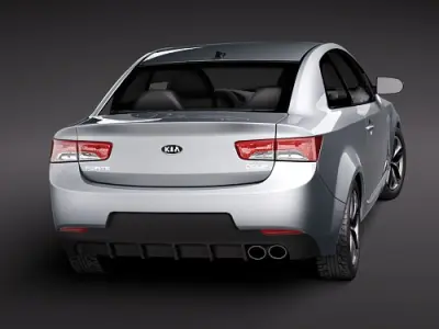 Kia Forte-Cerato Koup 3D model
