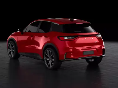 lexus LBX 2025 Free 3D model