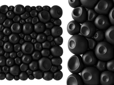 Wall art panel 07 by Angela Schwer 3D model