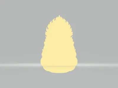 Guanyin Pendant 3D print model