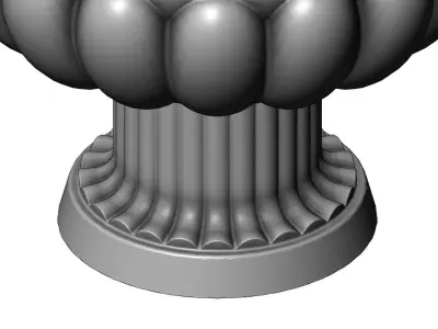 Decorative Urn and Vase 3D print model