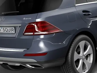 Mercedes-Benz GLE 2016 3D model