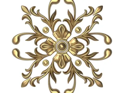  decorative pattern ready for 3D printing 3D model 332