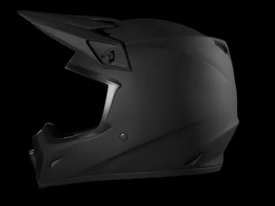 Bell Helmet Low-poly 3D model