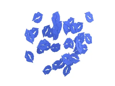 Many Kisses Mark v1 003 3D model