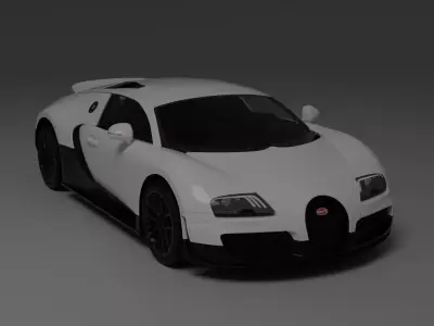 Bugatti Veyron Super Sport 3D model