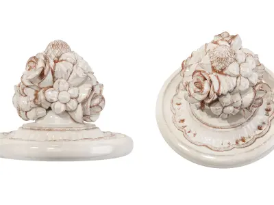 Classic carved 202 3D model