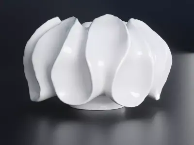 Geometric Vase 3D model
