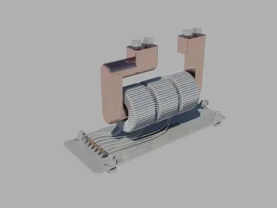 Medium voltage current transformer GIS-12e Free 3D model