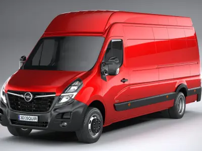 Opel Movano L4H3 2020 3D model