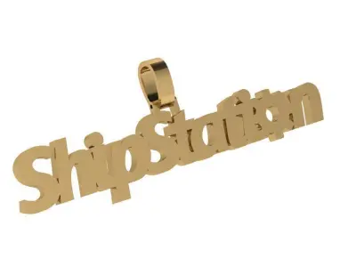 Ship Station Pendant 3963 3D print model