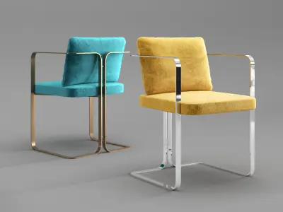 S2 Murena Armchair 3D model