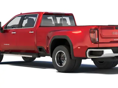 GMC Sierra 3500HD SLT 2020 3D model