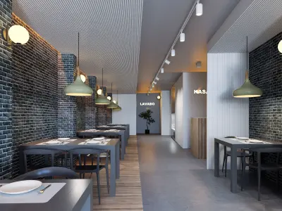 restaurant projec 3D model