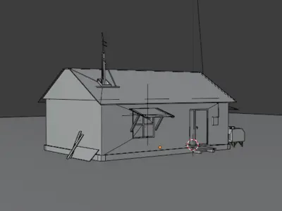 Old house  3D model