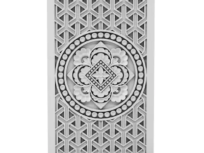 Ornament of the east-01 3D model