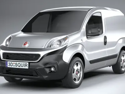 Fiat Fiorino 2017 3D model