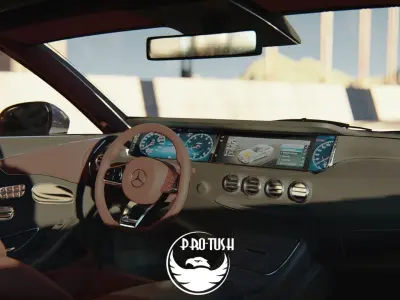 Mercedes Benz S63 3D model